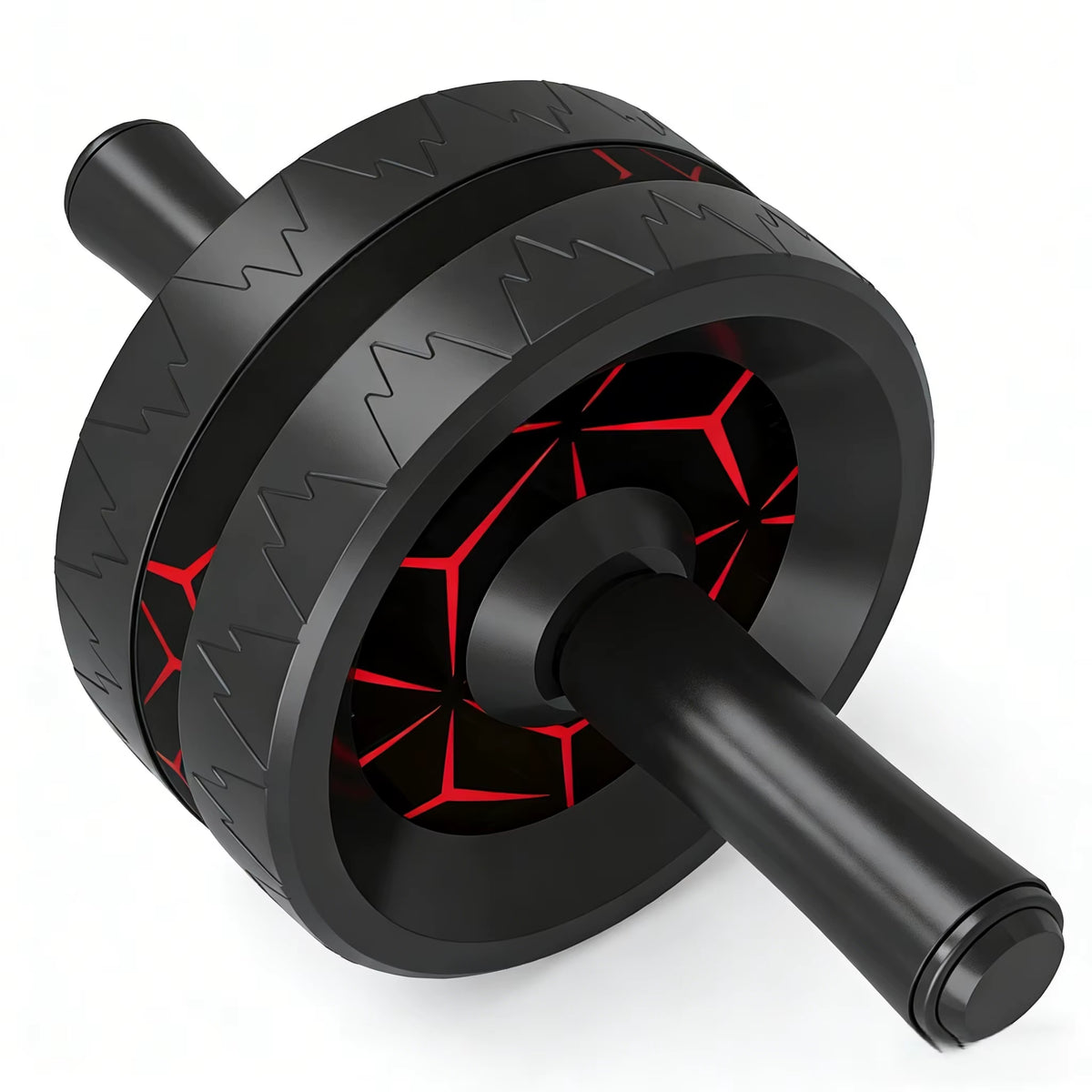 Core & Abdominal Roller Wheel - Heavy-Duty Fitness Workout Equipment