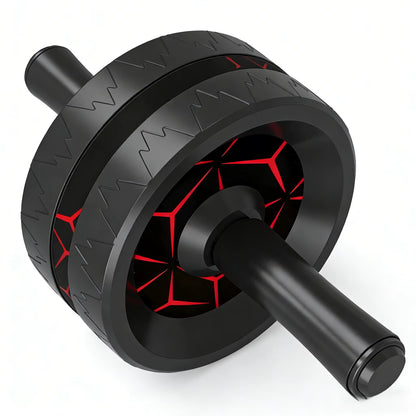 Core & Abdominal Roller Wheel - Heavy-Duty Fitness Workout Equipment