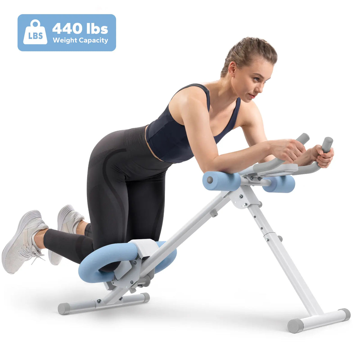 Merach Adjustable Ab Trainer Bench - Multi-Purpose Core & Fitness Machine