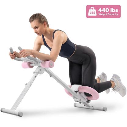 Merach Adjustable Ab Trainer Bench - Multi-Purpose Core & Fitness Machine