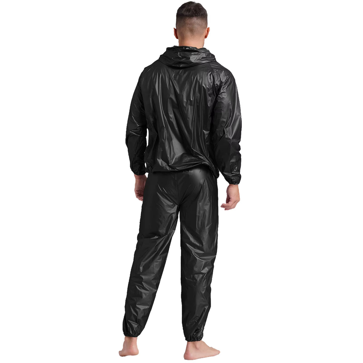Men’s Workout Sauna Sweat Suit - Performance Fitness Outfit for Weight Loss