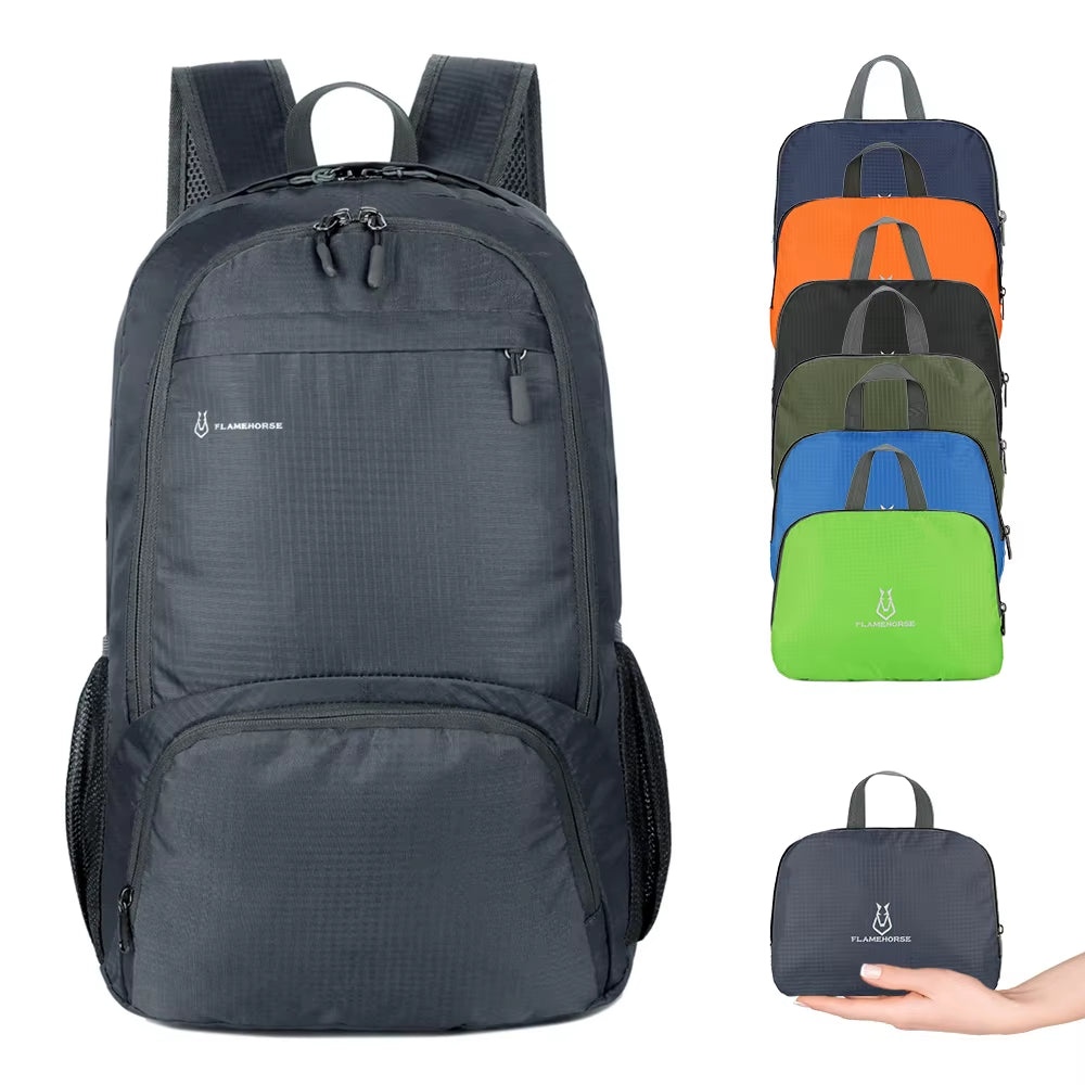 Lightweight Foldable Travel Backpack - Compact & Water-Resistant Daypack